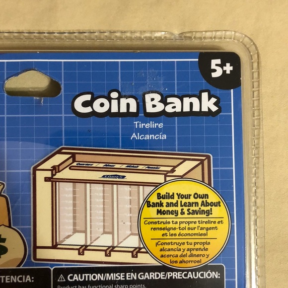 Lowe’s Build and Grow Coin Bank DIY toy 5+ save - Picture 4 of 4